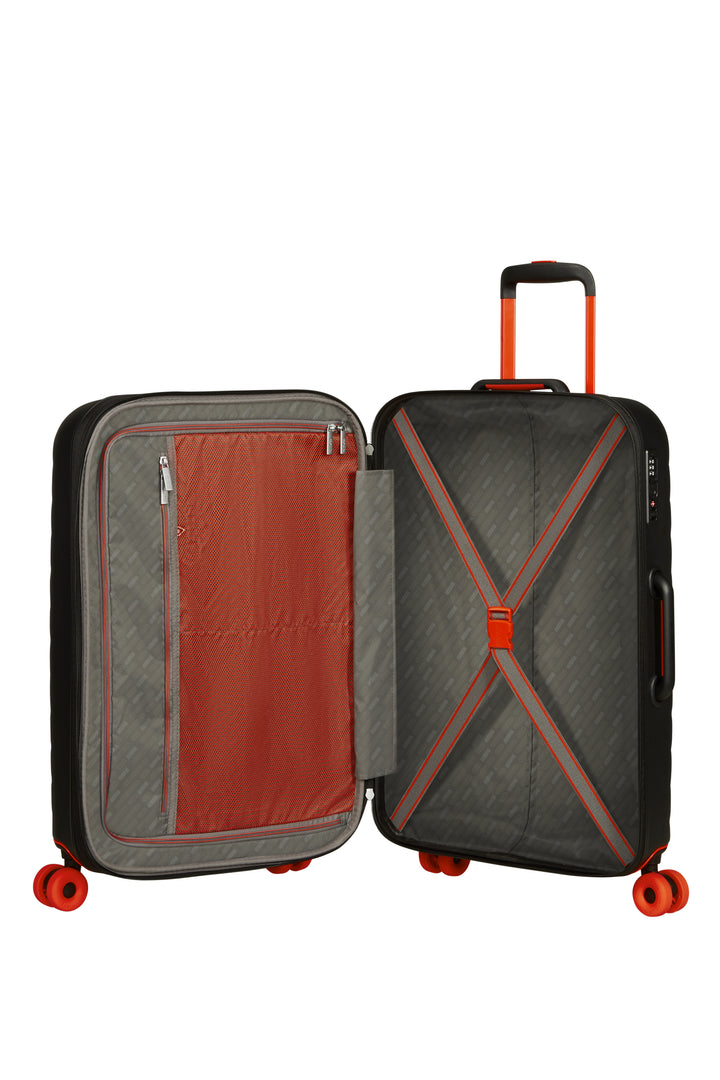 American Tourister Neovibe 67cm Spinner 4-Wheel Expandable Medium Suitcase