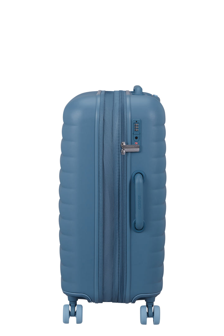 American Tourister Neovibe 67cm Spinner 4-Wheel Expandable Medium Suitcase