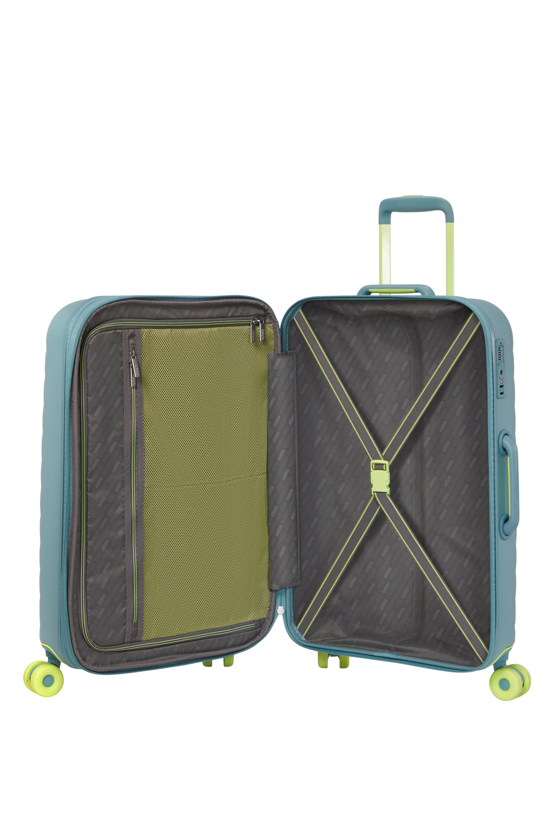 American Tourister Neovibe 67cm Spinner 4-Wheel Expandable Medium Suitcase