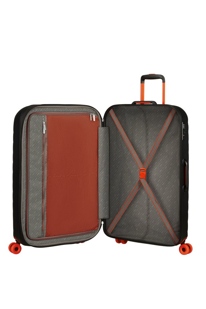 American Tourister Neovibe 78cm Spinner 4-Wheel Expandable Large Suitcase
