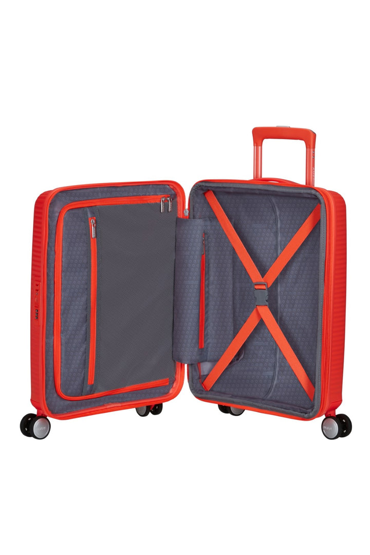 American Tourister Soundbox 55cm 4-Wheel Expandable Cabin Case