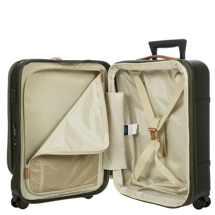 Bric's Bellagio 55cm 4-Wheel Laptop Pocket Expandable Cabin Case