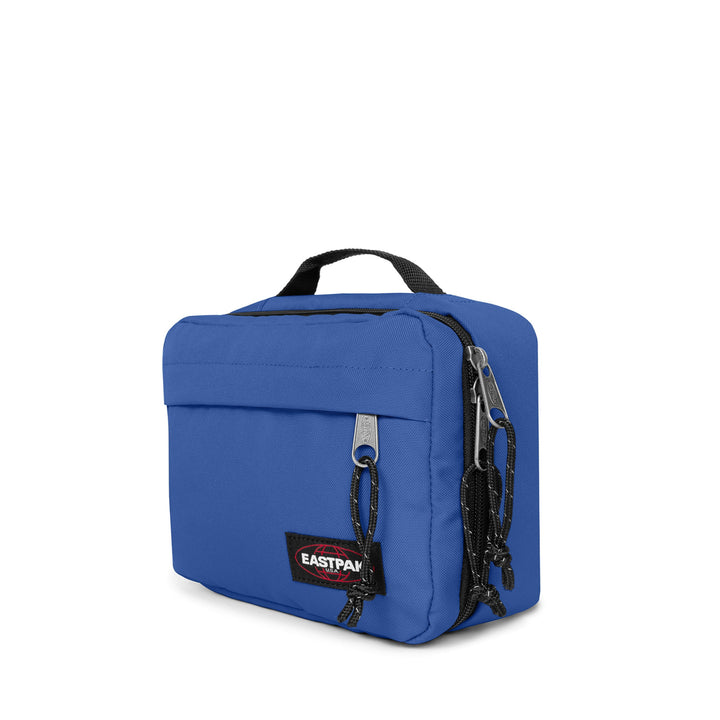 Blue Eastpak bag on a white background