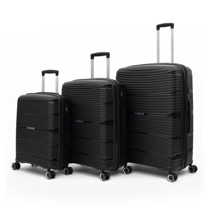 Qubed Data 3 Piece Suitcase Set