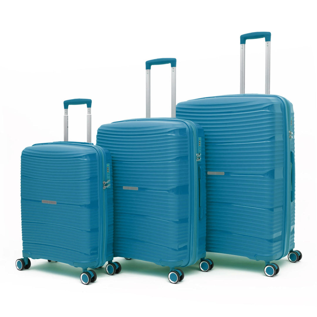 Qubed Data 3 Piece Suitcase Set