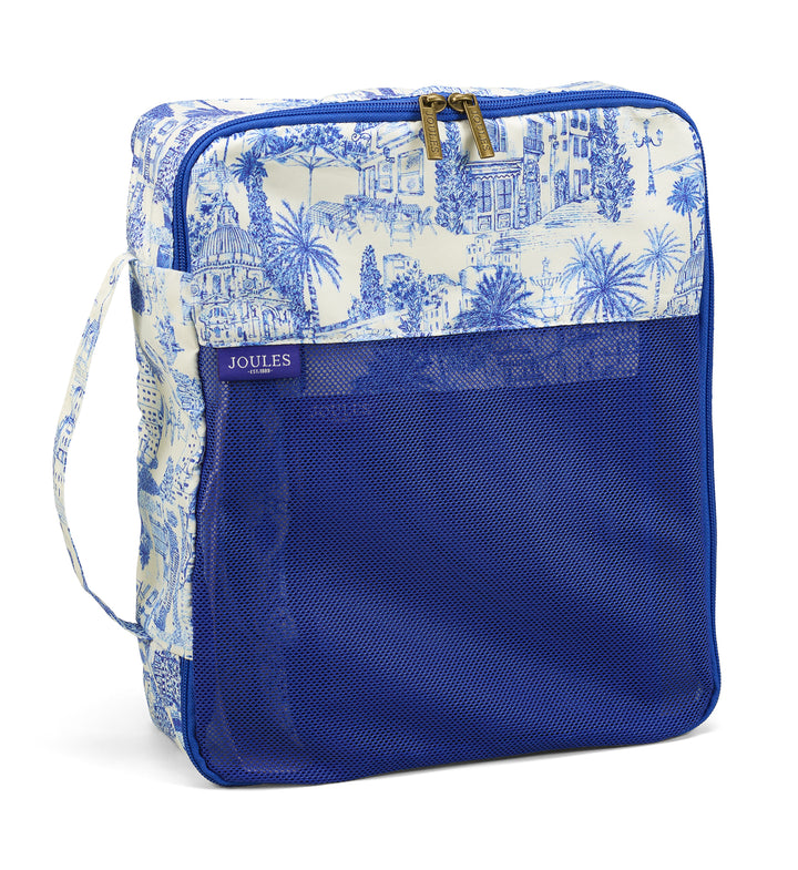 Joules City Toile Print Set of Packing Cubes