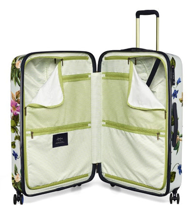 Joules Spring Wood Botanical 4-Wheel Large 76cm Case
