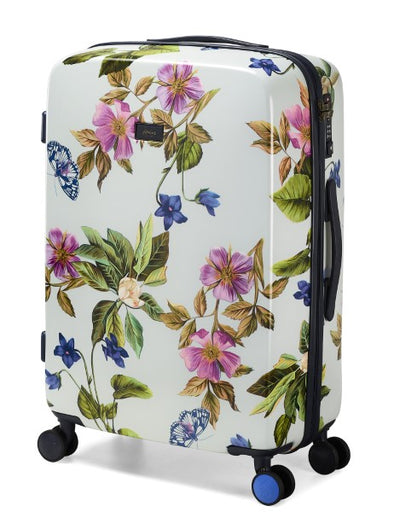 Joules Spring Wood Botanical 4-Wheel Medium 66cm Case