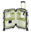 Joules Spring Wood Botanical 4-Wheel Cabin Case