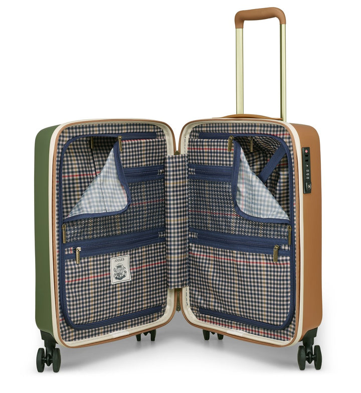 Joules Colour Block 54cm 4-Wheel Cabin Case