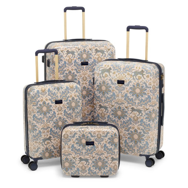 Joules Damask 76cm 4-Wheel Large Suitcase
