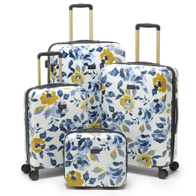 Joules Ocean Rose 4-Wheel Medium 66cm Case