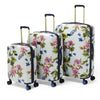 Joules Spring Wood Botanical 4-Wheel Cabin Case