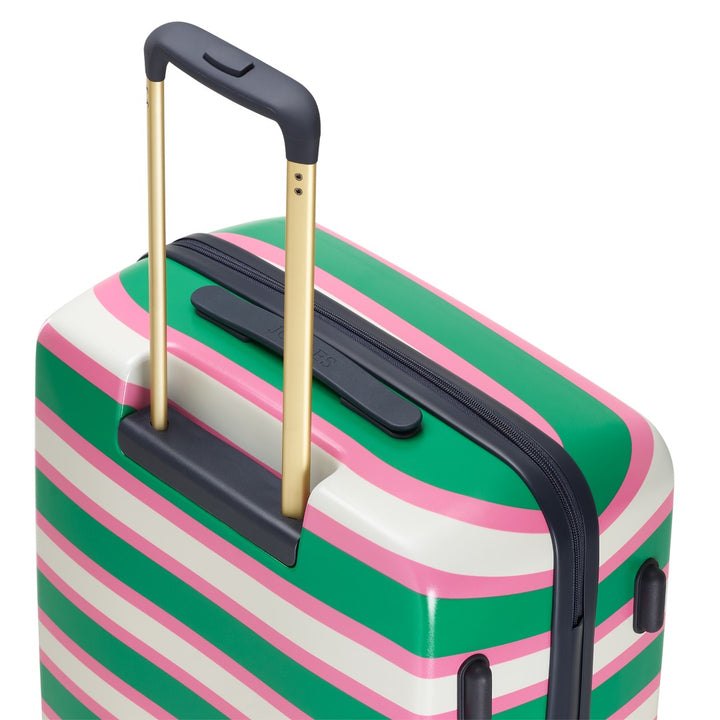 Joules Resort Stripe 76cm 4-Wheel Large Suitcase
