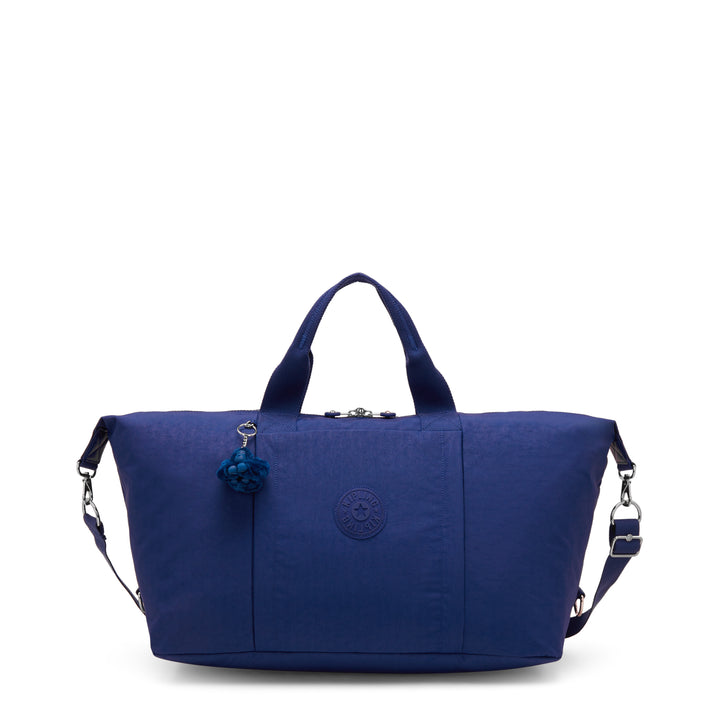 Blue bag with a visible Kipling brand logo on a white background