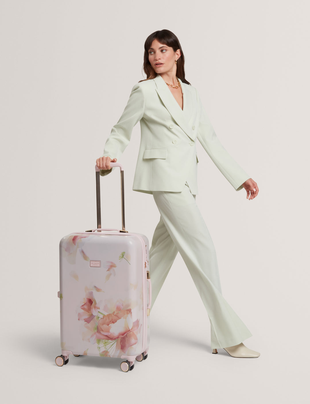 Ted Baker Magnolia Bloom 68cm 4-Wheel Medium Suitcase