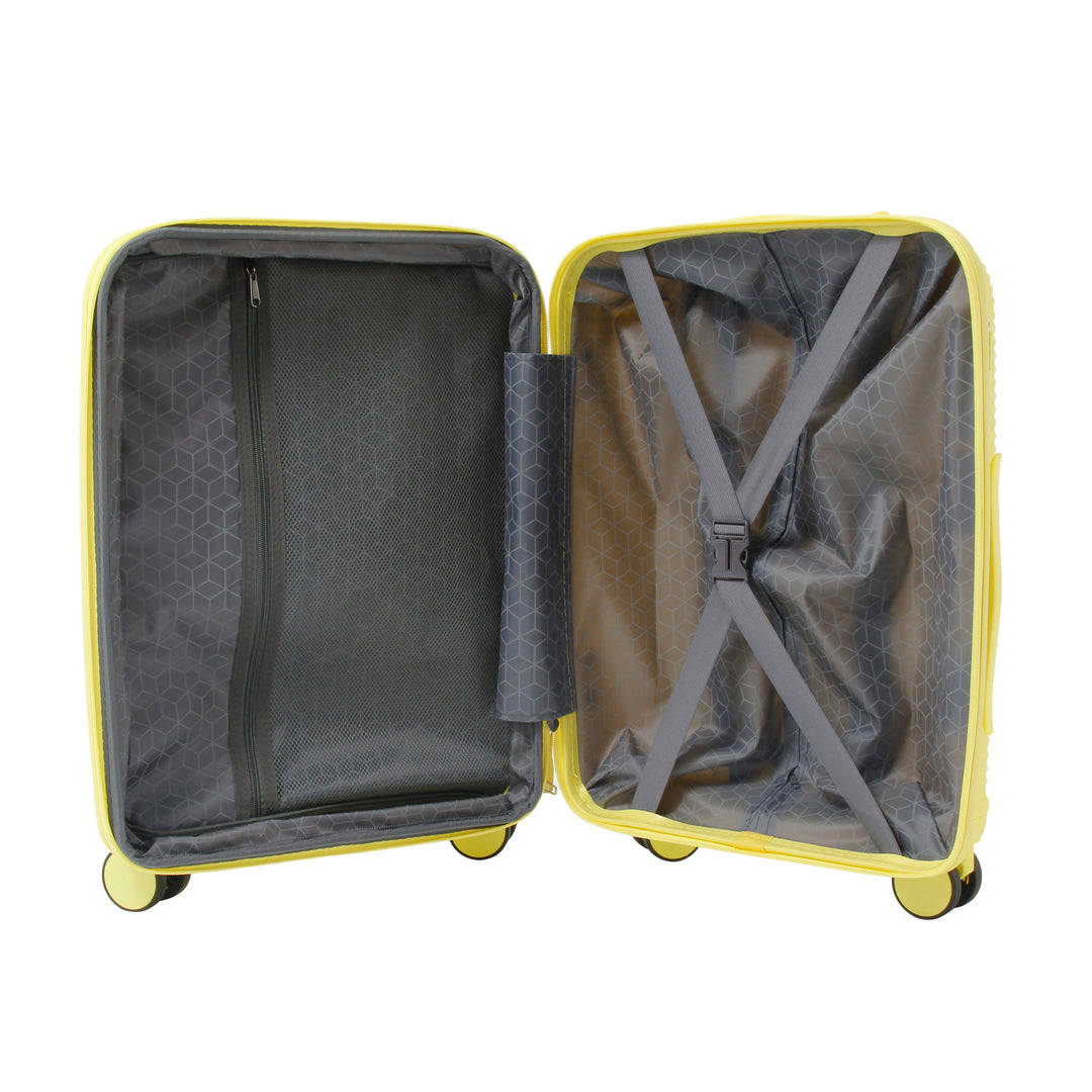 Qubed Stance 82cm 4-Wheel Expandable Extra Large Suitcase