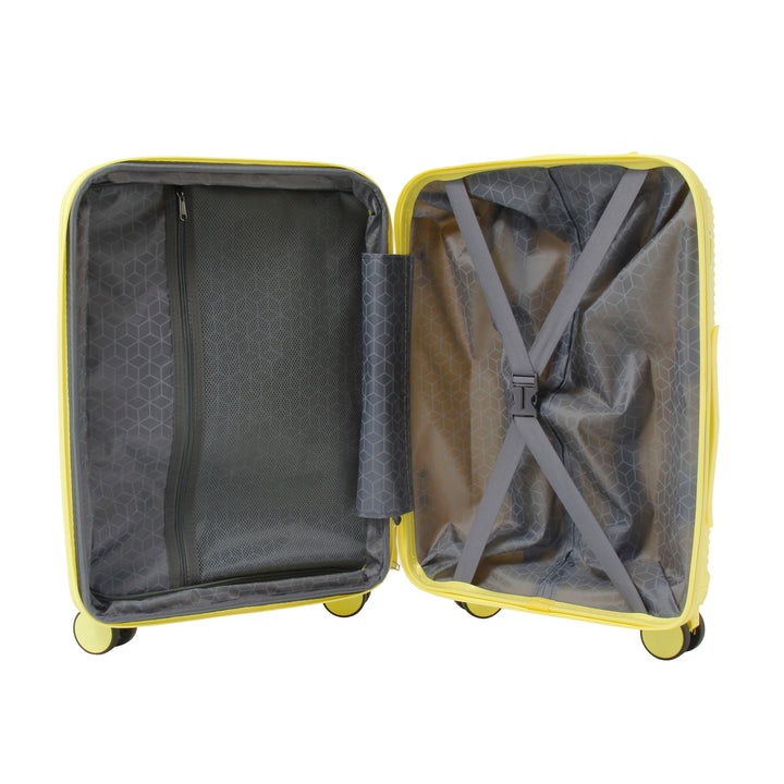 Qubed Stance 82cm 4-Wheel Expandable Extra Large Suitcase