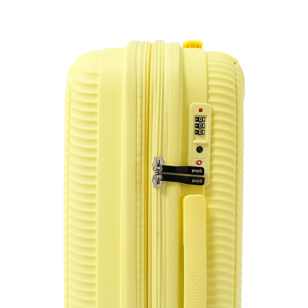 Qubed Stance 82cm 4-Wheel Expandable Extra Large Suitcase