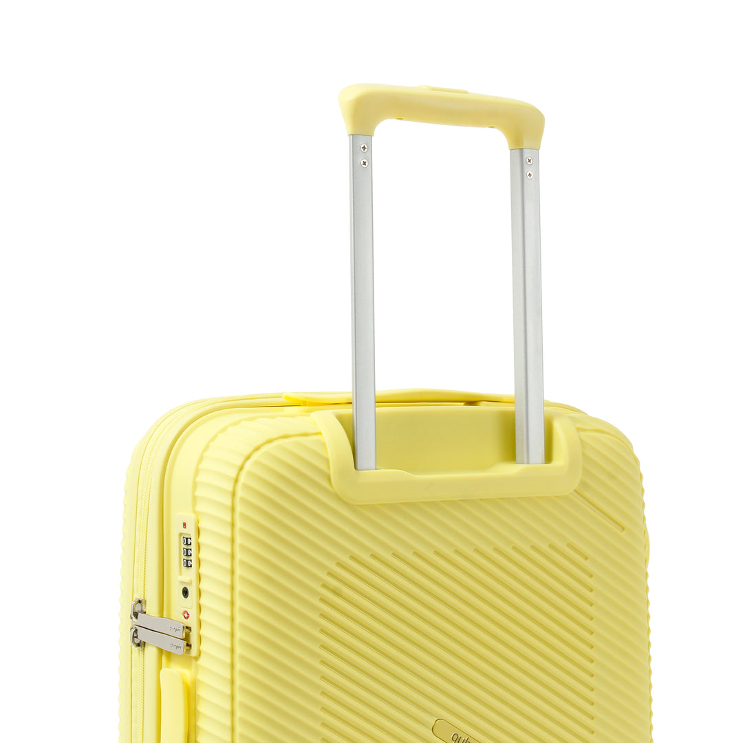 Qubed Stance 82cm 4-Wheel Expandable Extra Large Suitcase