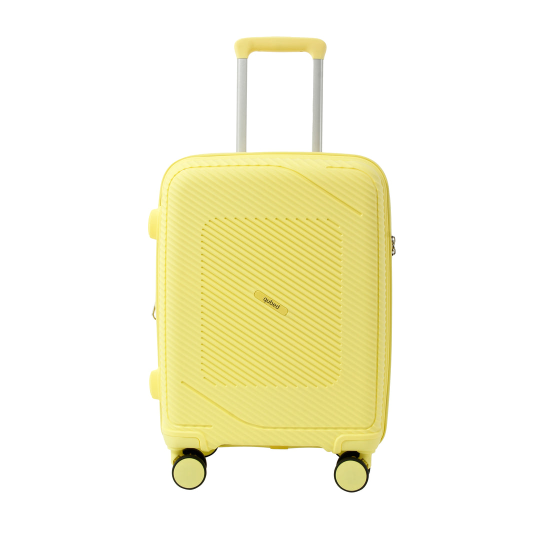Qubed Stance 55cm 4-Wheel Expandable Cabin Case