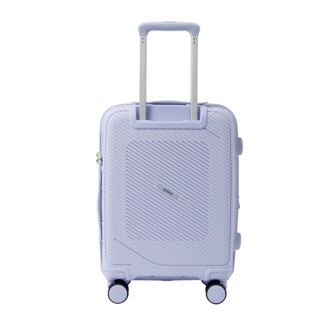 Qubed Stance 55cm 4-Wheel Expandable Cabin Case