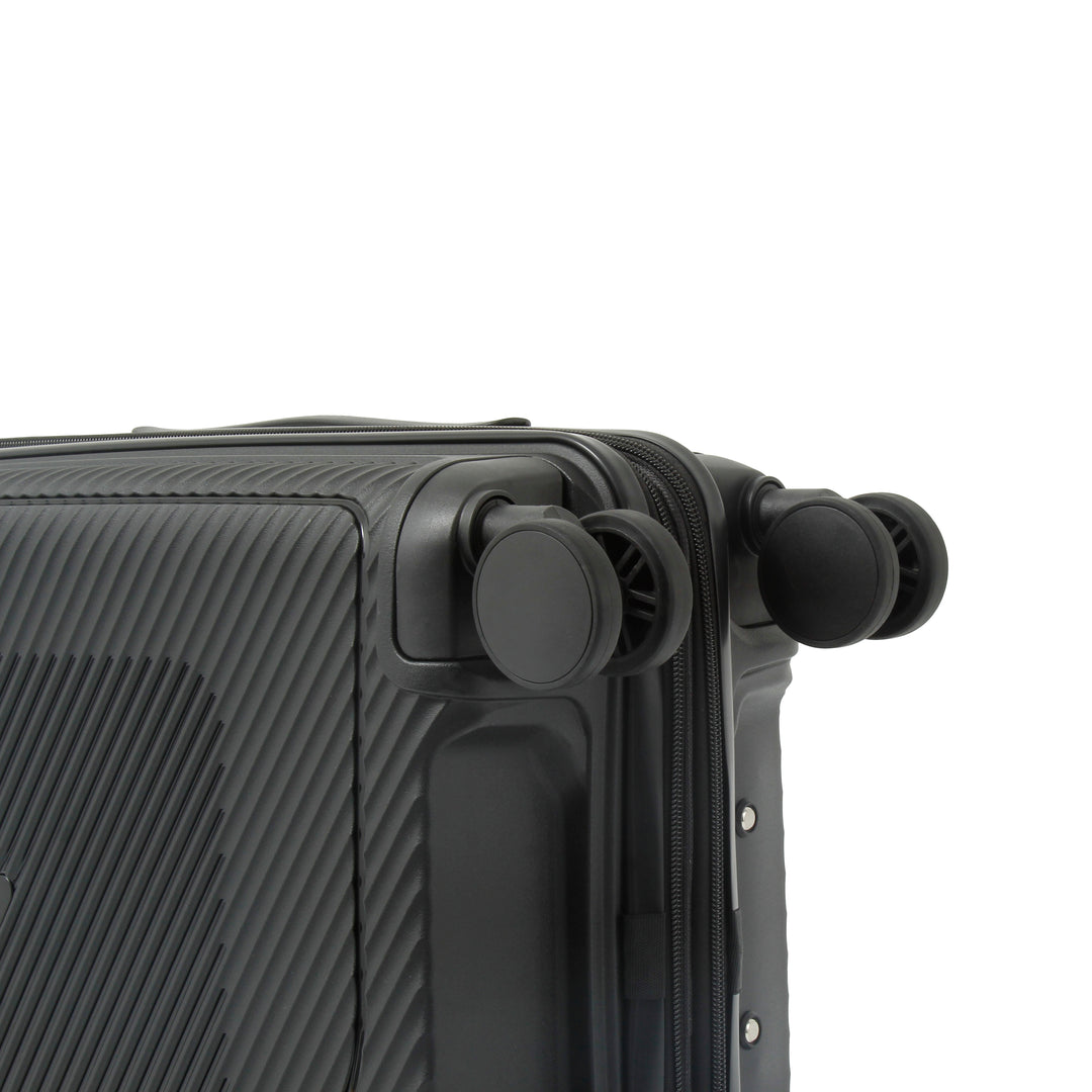 Qubed Stance 82cm 4-Wheel Expandable Extra Large Suitcase