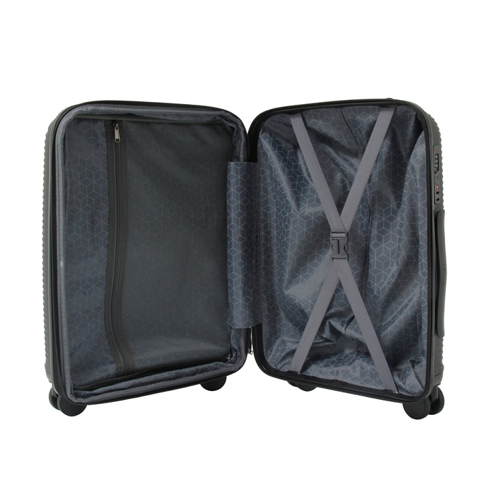 Qubed Stance 82cm 4-Wheel Expandable Extra Large Suitcase
