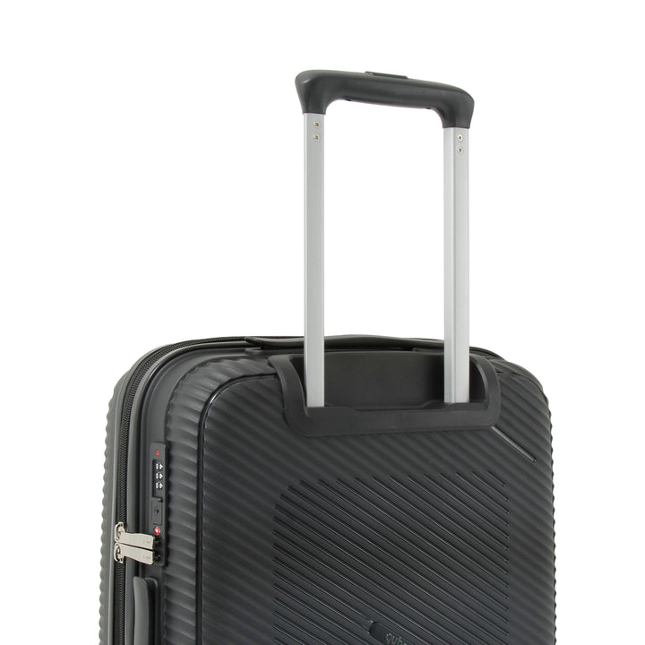 Qubed Stance 82cm 4-Wheel Expandable Extra Large Suitcase