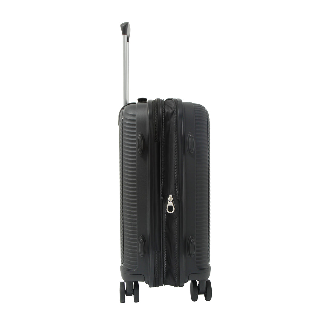 Qubed Stance 55cm 4-Wheel Expandable Cabin Case