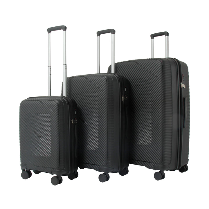 Qubed Stance 82cm 4-Wheel Expandable Extra Large Suitcase