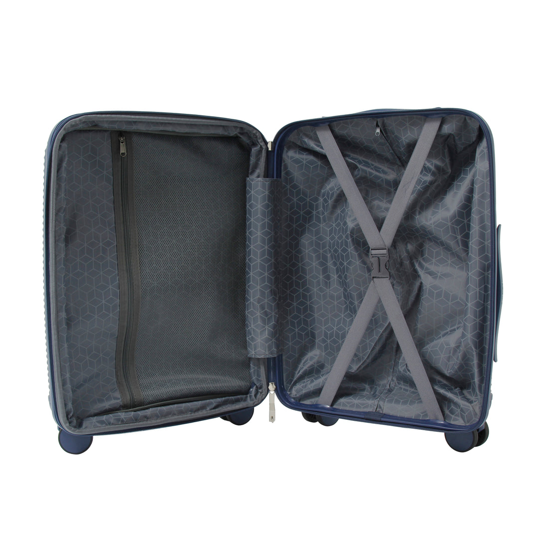 Qubed Stance 82cm 4-Wheel Expandable Extra Large Suitcase