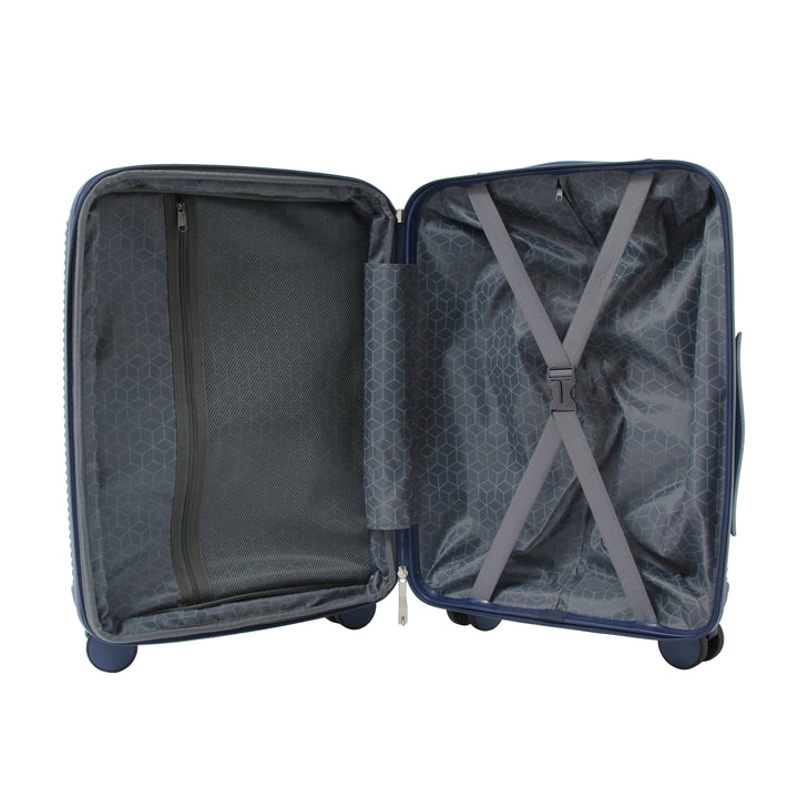 Qubed Stance 82cm 4-Wheel Expandable Extra Large Suitcase