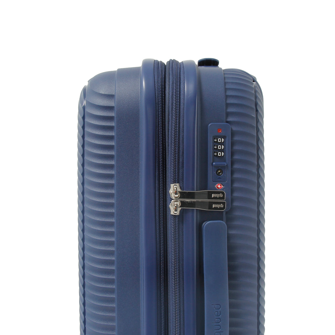 Qubed Stance 82cm 4-Wheel Expandable Extra Large Suitcase