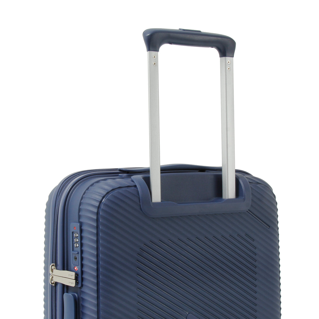 Qubed Stance 82cm 4-Wheel Expandable Extra Large Suitcase