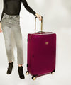 Dune London Olive 77cm Large Suitcase