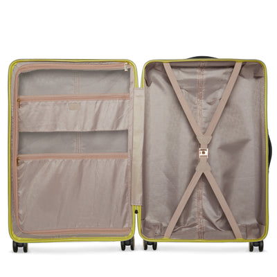 Dune London Olive 77cm Large Suitcase