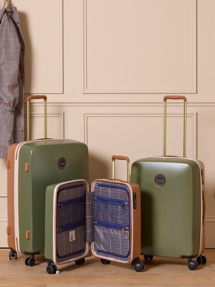 Joules Colour Block 76cm 4-Wheel Large Suitcase