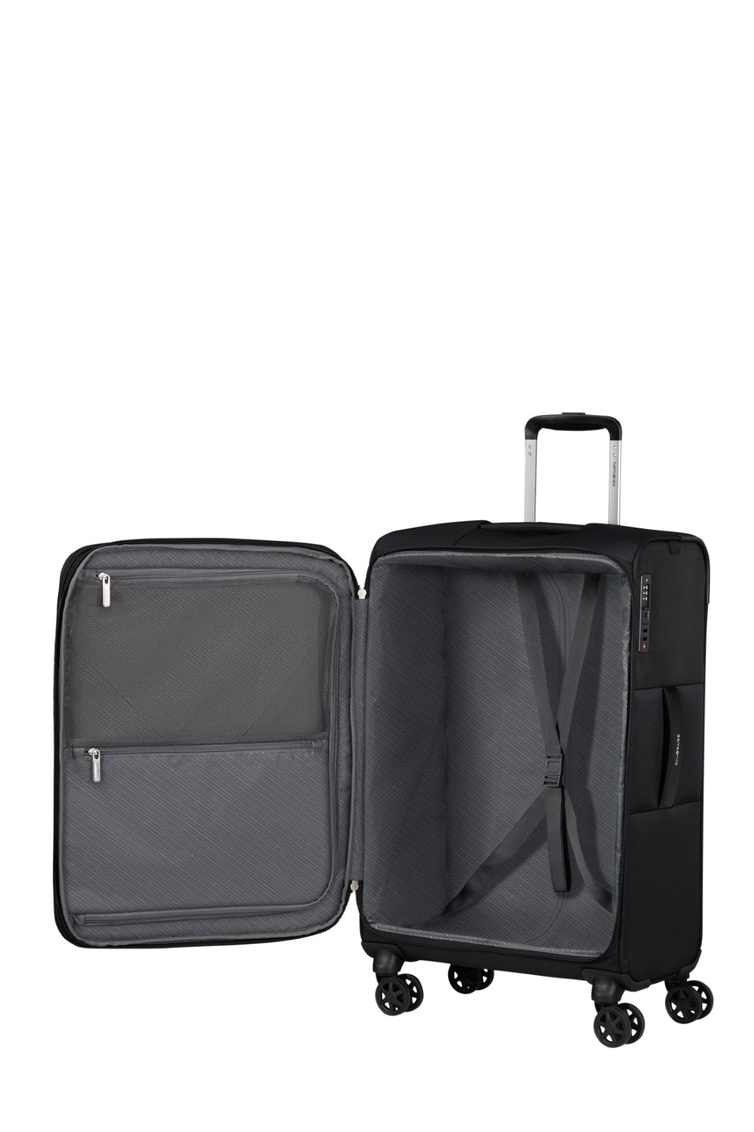 Samsonite Base Breeze 67cm 4-Wheel Medium Expandable Suitcase