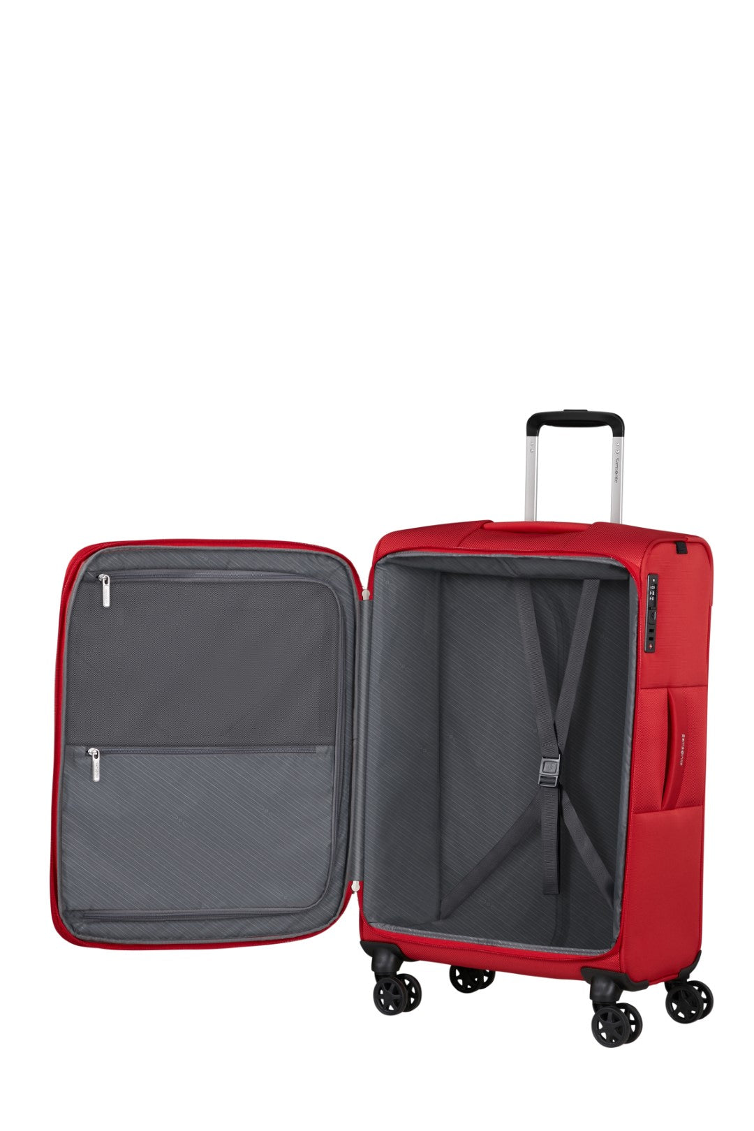 Samsonite Base Breeze 67cm 4-Wheel Medium Expandable Suitcase