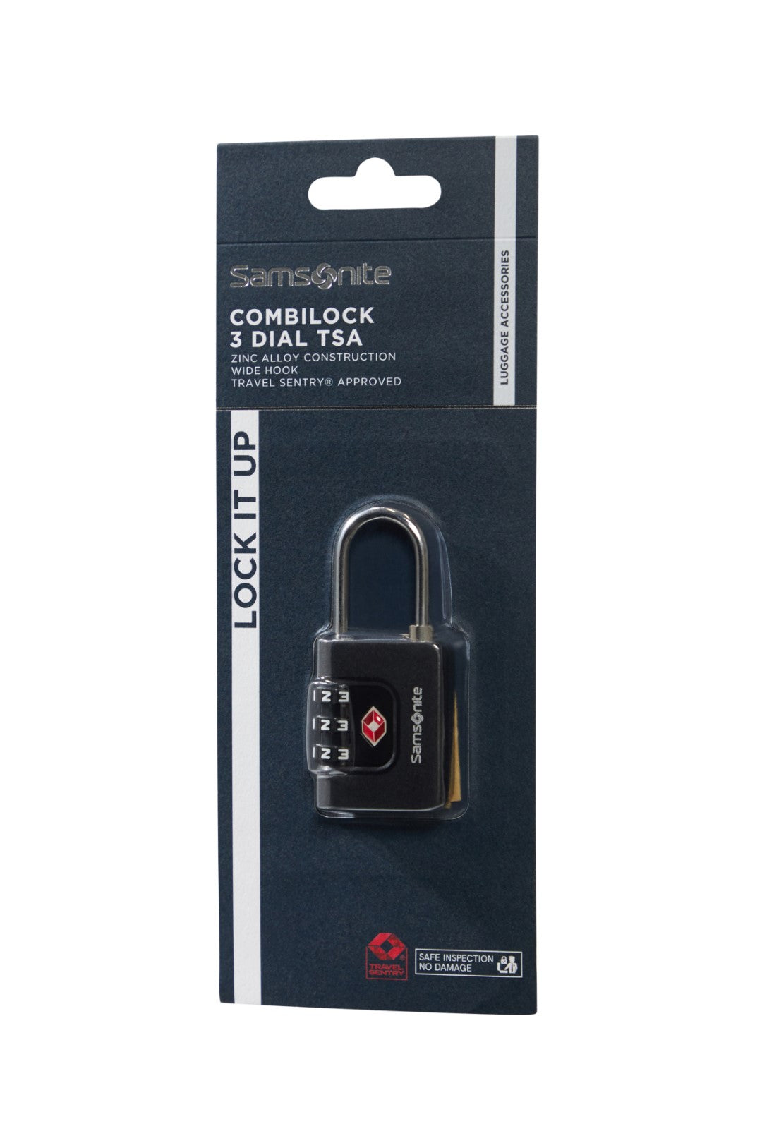 Samsonite TA Revolution Combilock 3 Dial TSA