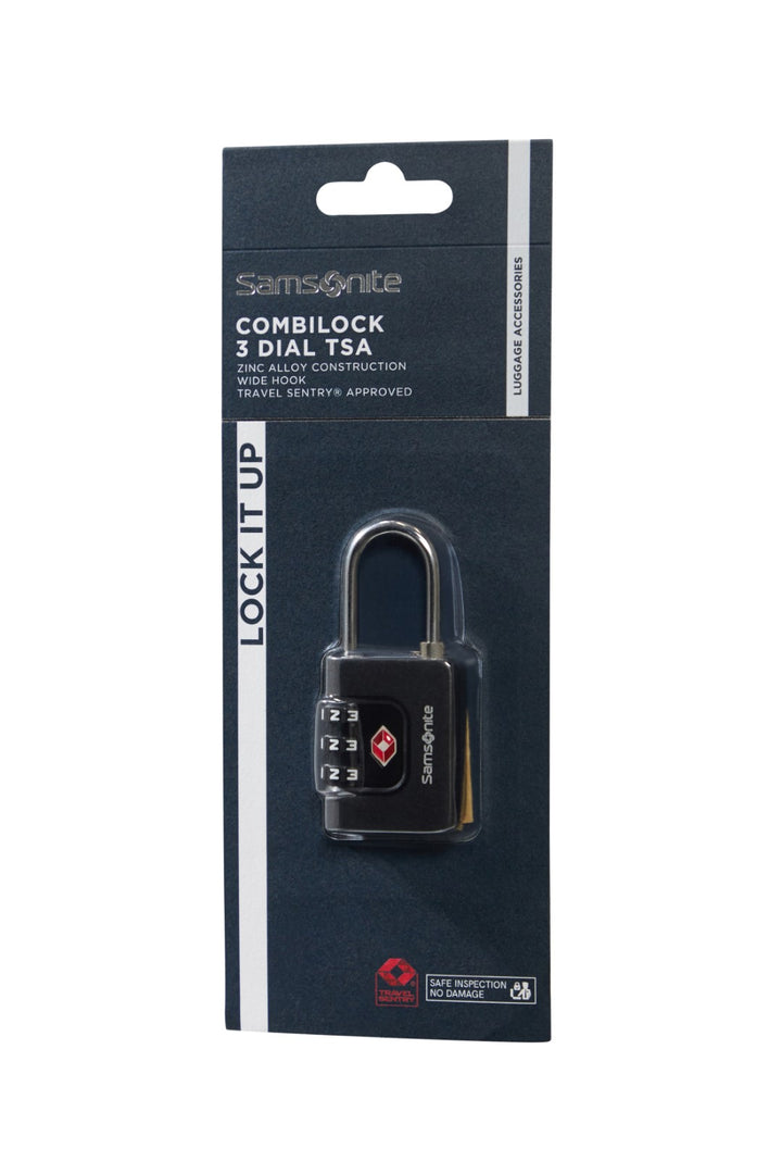 Samsonite TA Revolution Combilock 3 Dial TSA