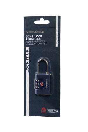 Samsonite TA Revolution Combilock 3 Dial TSA