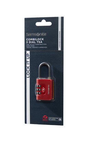 Samsonite TA Revolution Combilock 3 Dial TSA