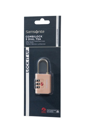 Samsonite TA Revolution Combilock 3 Dial TSA