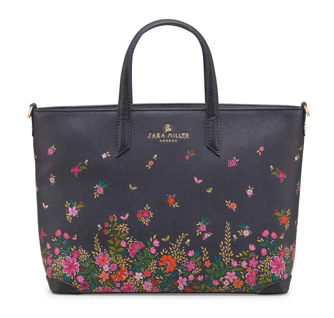 Sara Miller Ditsy Floral Medium Tote Bag