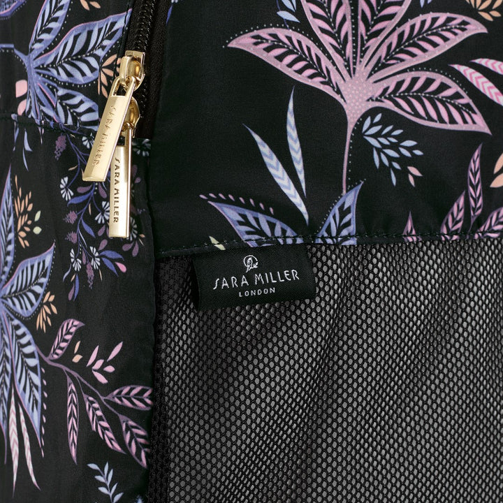 Sara Miller Black Botanic Set of Packing Cubes