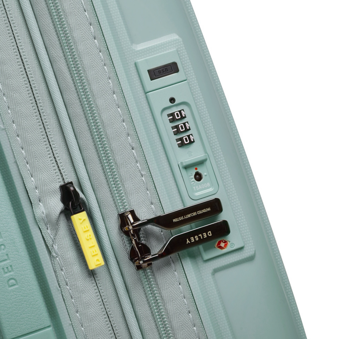 Delsey Lutece 55cm 4-Wheel Expandable Cabin Case