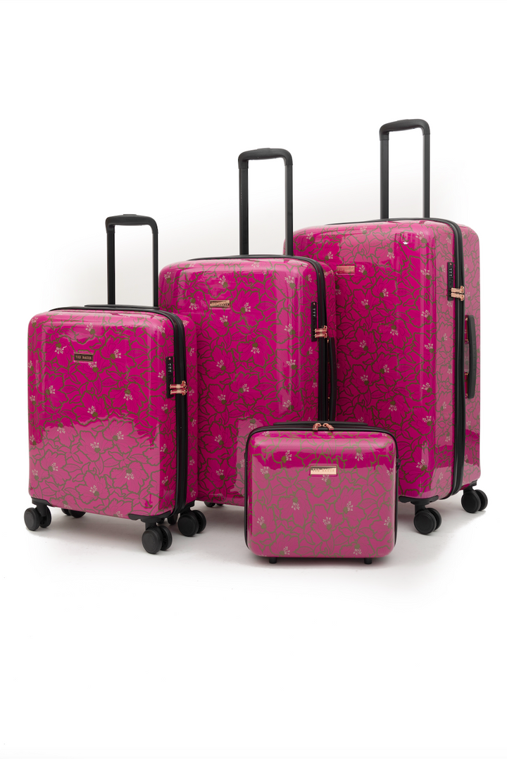 Ted Baker Amber Floral 55cm 4-Wheel Cabin Suitcase