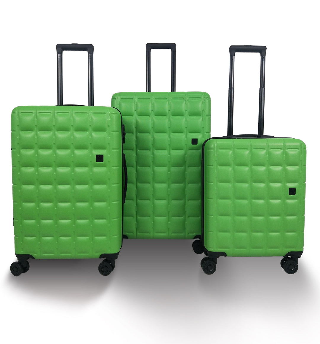 Qubed Squared 3 Piece Suitcase Set